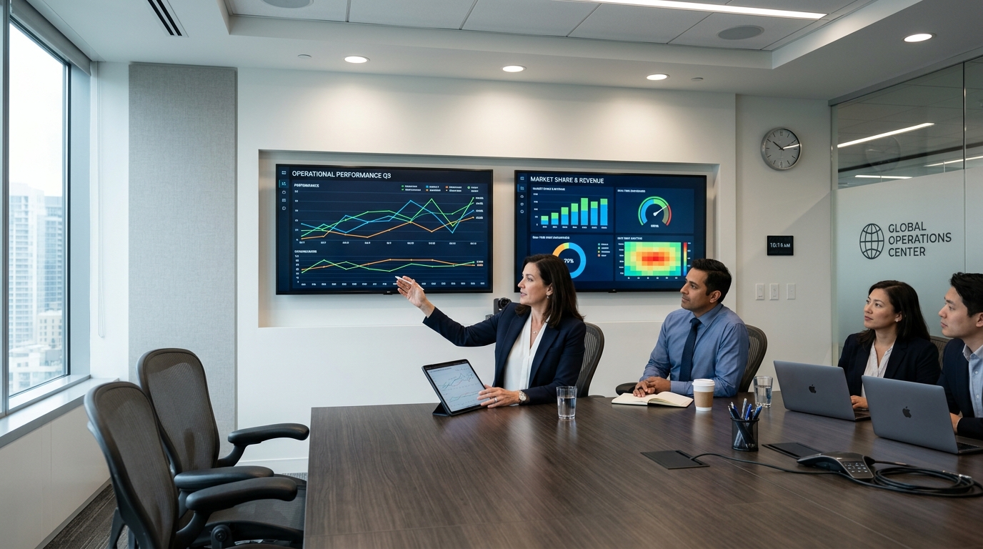 Executive Call Center QA Operations Room