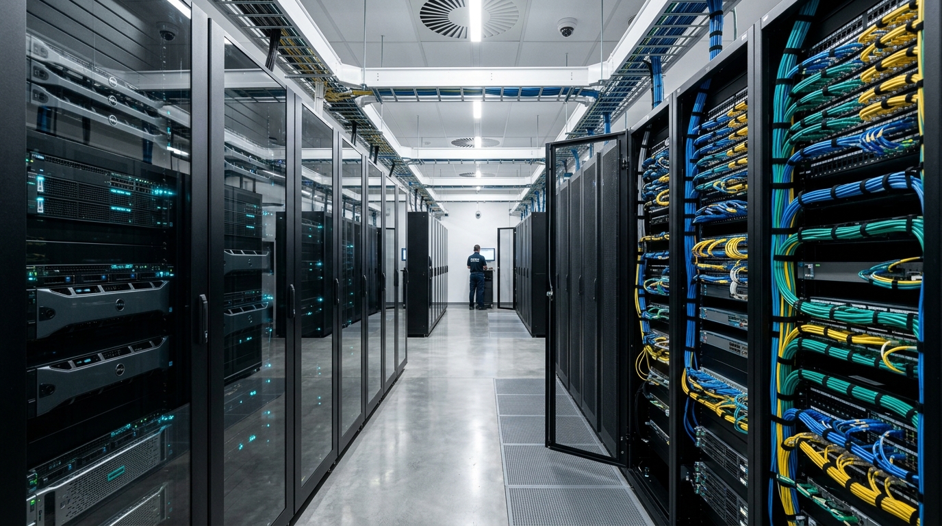 Photorealistic Sovereign Bare Metal Server Hardware